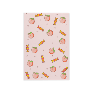 Peaches Gift Wrap Sleeves