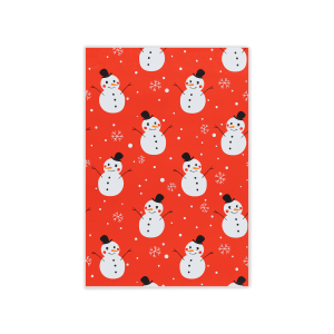 Snowman Gift Wrap Sleeves