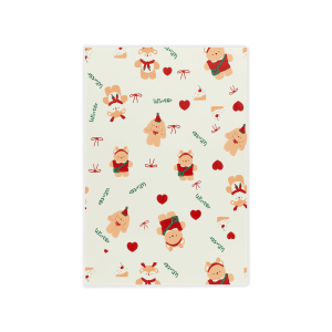 Christmas Bear Gift Wrap Sleeves
